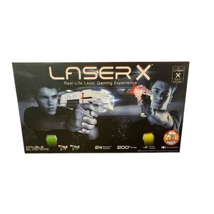 Laser X Real-Life Laser Gaming Experience Double Blasters 2‎ Players 200 Range